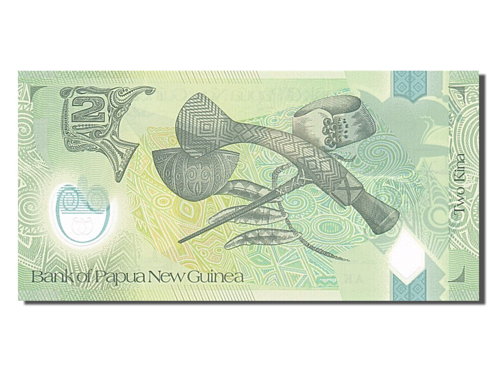 Banknote, Papua New Guinea, 2 Kina, 2010, UNC(65-70)