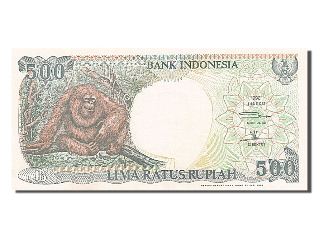 Banknot, Indonesia, 500 Rupiah, 1992, UNC(65-70)