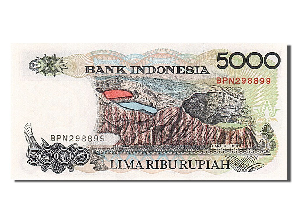 Indonesia, 5000 Rupiah, 1992, KM #130a, UNC(65-70), BPN298899
