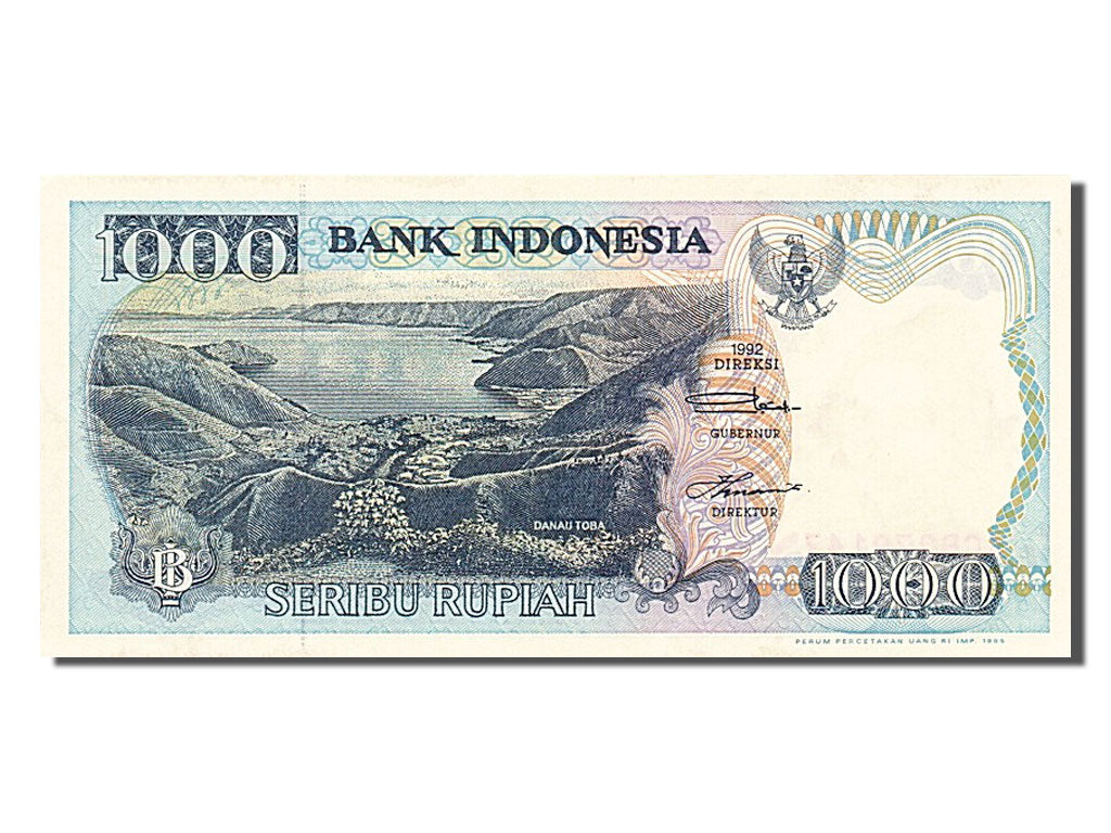 Banknot, Indonesia, 1000 Rupiah, 1992, UNC(65-70)