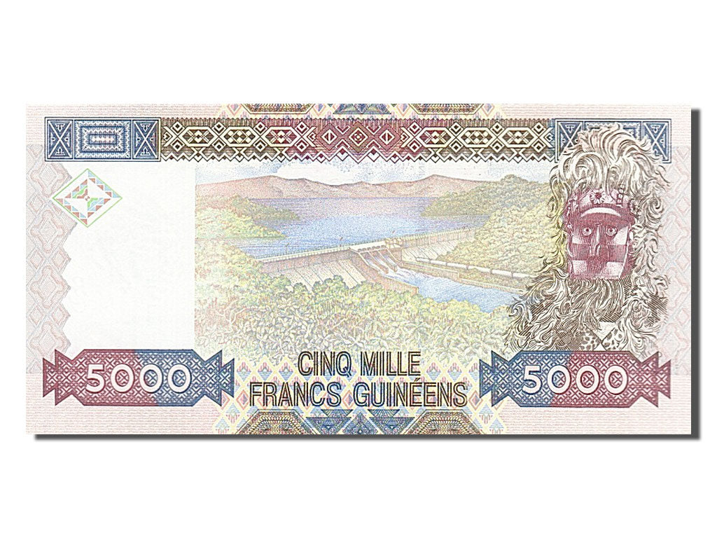 Banknote, Guinea, 5000 Francs, 2010, 2010-03-01, UNC(65-70)