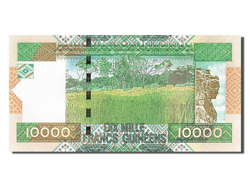 Banknote, Guinea, 10,000 Francs, 2008, UNC(65-70)