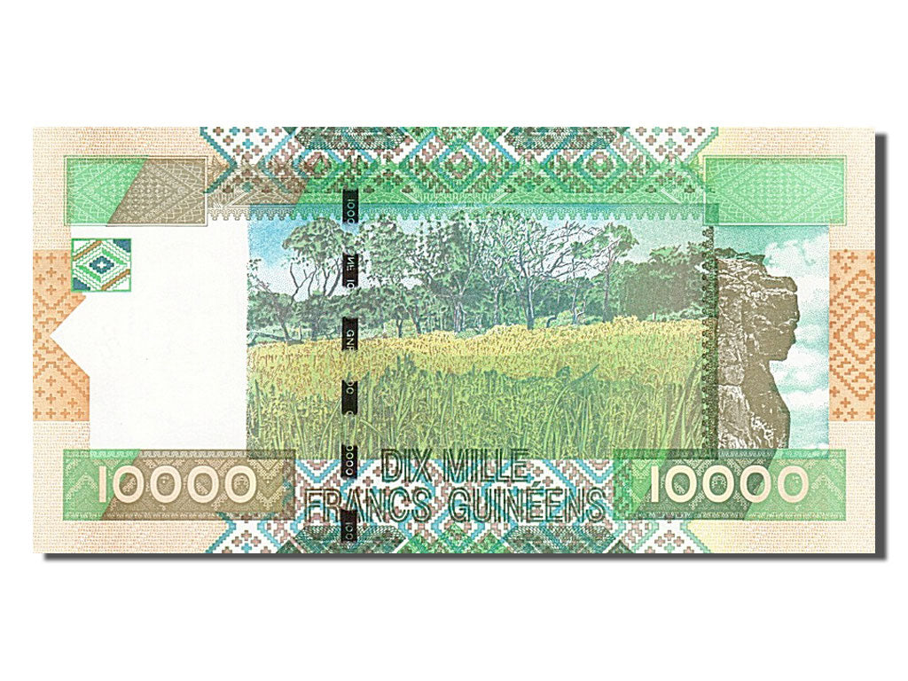 Banknote, Guinea, 10,000 Francs, 2007, UNC(65-70)