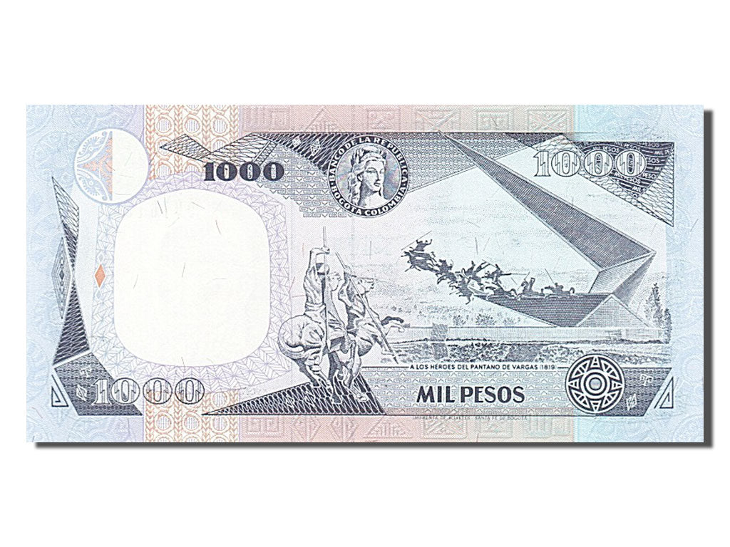 Banknote, Colombia, 1000 Pesos, 1995, 1995-10-02, UNC(65-70)