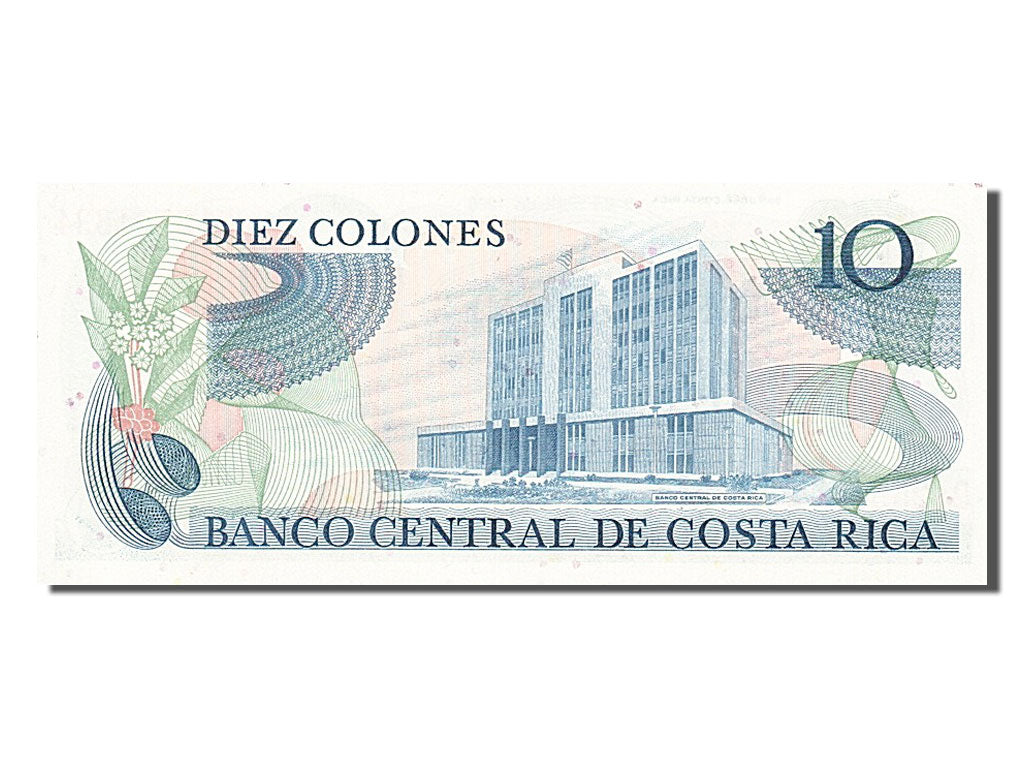 Costa Rica, 10 Colones, 1986, 1986-04-02, FDS
