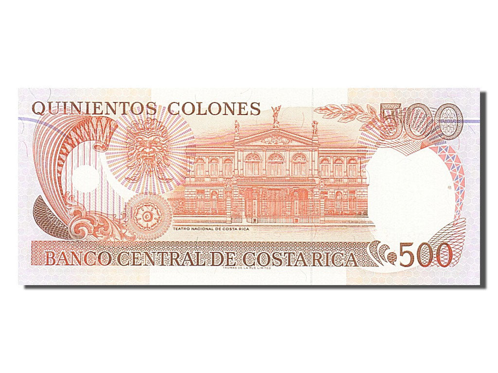 Banknote, Costa Rica, 500 Colones, 1994, 1994-07-06, UNC(65-70)