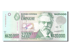 Uruguay, 20,000 Nuevos Pesos, 1991, KM #69b, UNC(65-70), 10203371