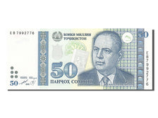 Tajikistan, 50 Somoni, 1999, KM #18a, UNC(65-70), EB7992776
