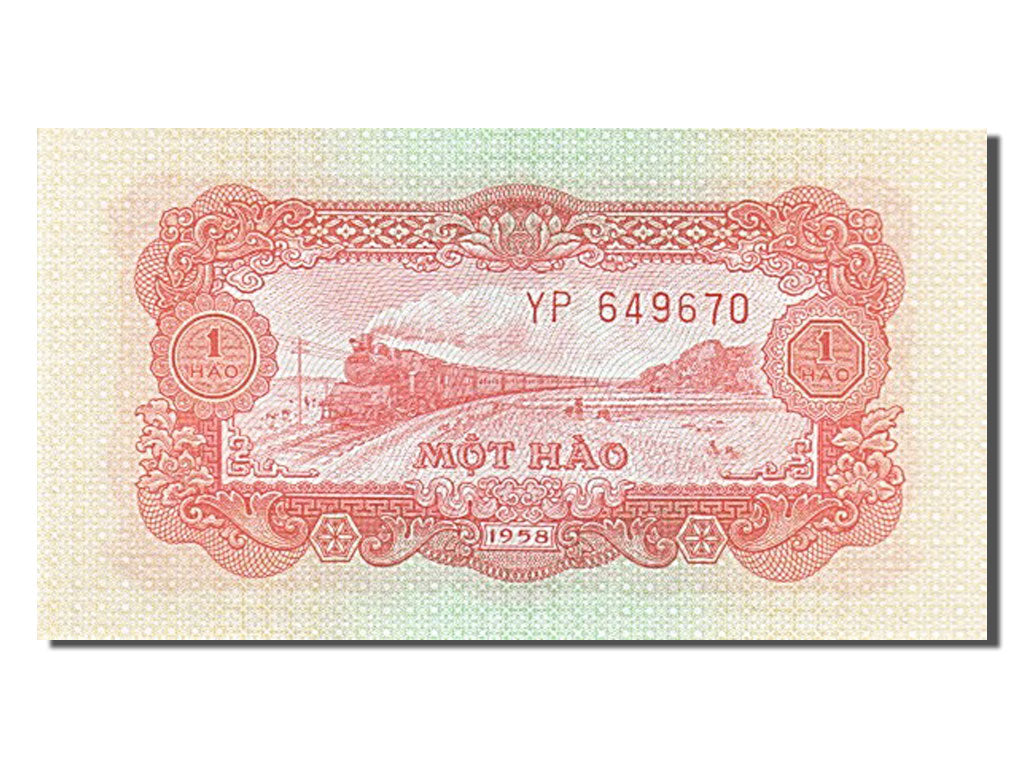 Geldschein, Viet Nam, 1 Hao, 1958, UNZ