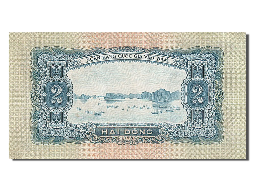 Viet Nam, 2 D<ox>ng, 1958, KM #72a, UNC(65-70), UN 582363