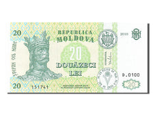 Billet, Moldova, 20 Lei, 2010, NEUF