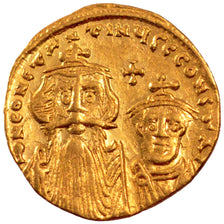 Constans II 641-668, Solidus, Constantinople, SPL-, Oro
