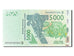 Banknote, West African States, 5000 Francs, 2003, UNC(65-70)
