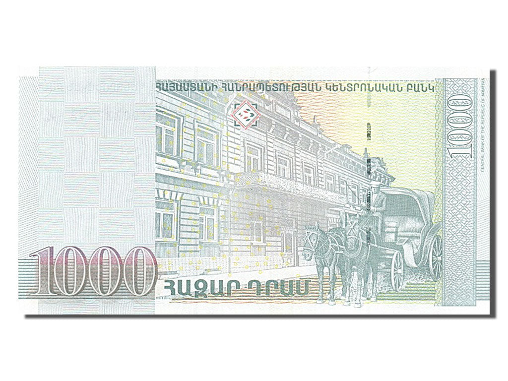 Billete, 1000 Dram, 2011, Armenia, UNC