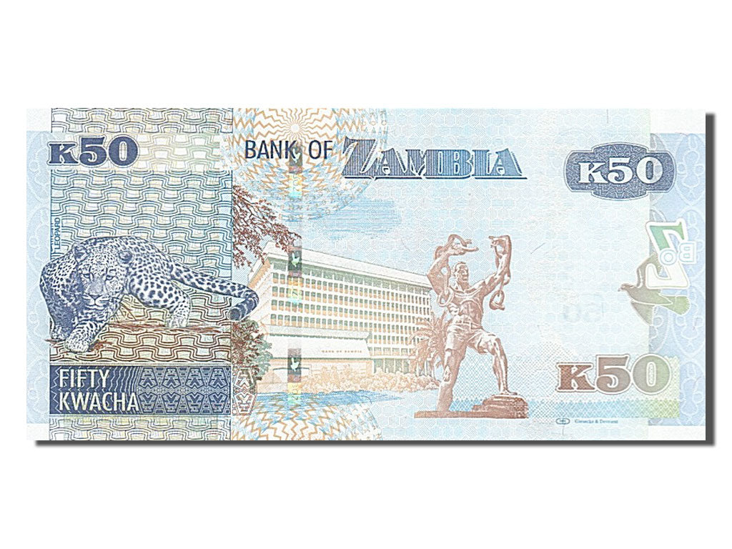 Zambia, 50 Kwacha, 2012, UNC(65-70), EC/125285078