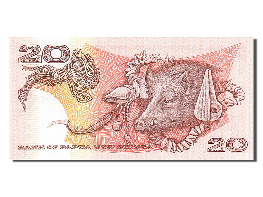 Banknote, Papua New Guinea, 20 Kina, 1981, UNC(65-70)