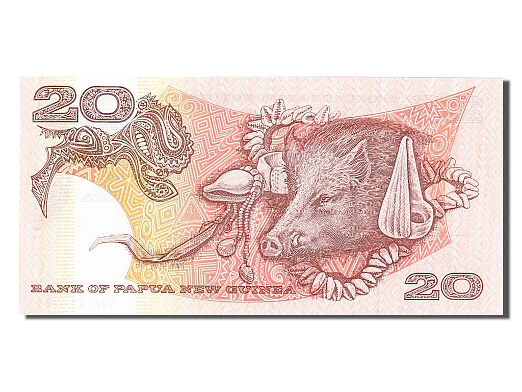 Banknote, Papua New Guinea, 20 Kina, 1981, UNC(65-70)