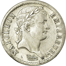 Moneda, Francia, Napoléon I, 1/2 Franc, 1808, Paris, MBC+, Plata, Gadoury:398