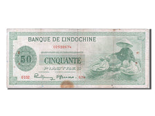 Indochina, 50 Piastres, 1945, VF(20-25), 02538674