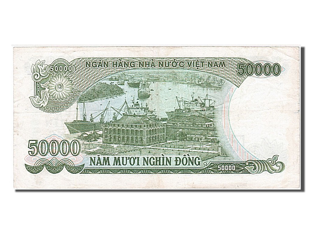 Vietnam, 50,000 D<ox>ng, 1990, MB+