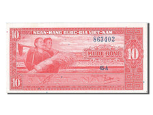 Biljet, Zuid Viëtnam, 10 D<ox>ng, 1962, SPL