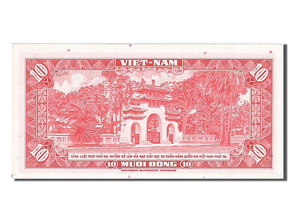 Banknote, South Viet Nam, 10 D<ox>ng, 1962, UNC(63)