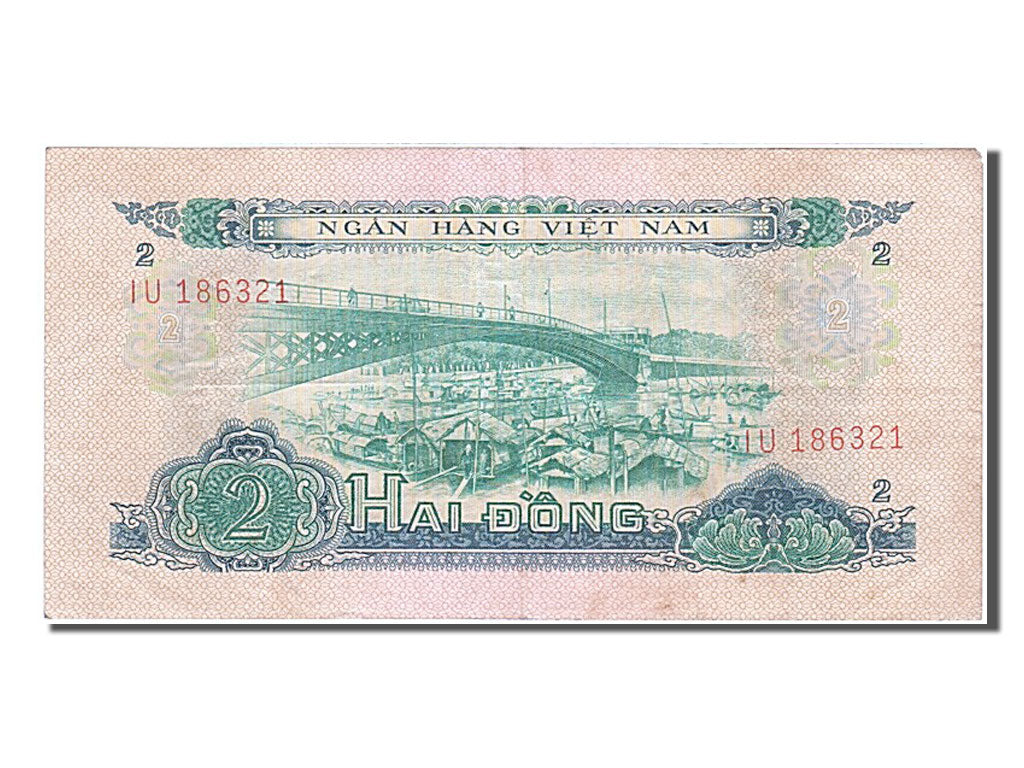 South Viet Nam, 2 D<ox>ng, 1966, KM #41a, EF(40-45), IU 186321