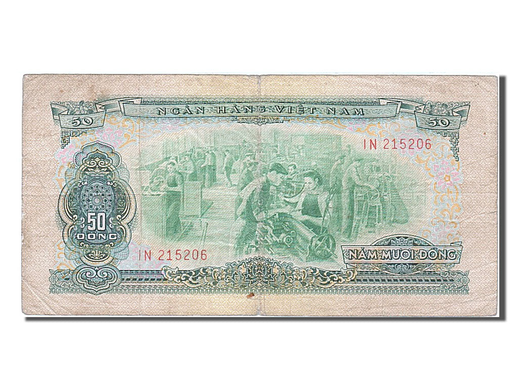 Sud-Viêt-Nam, 50 Dông, type 1966-1975