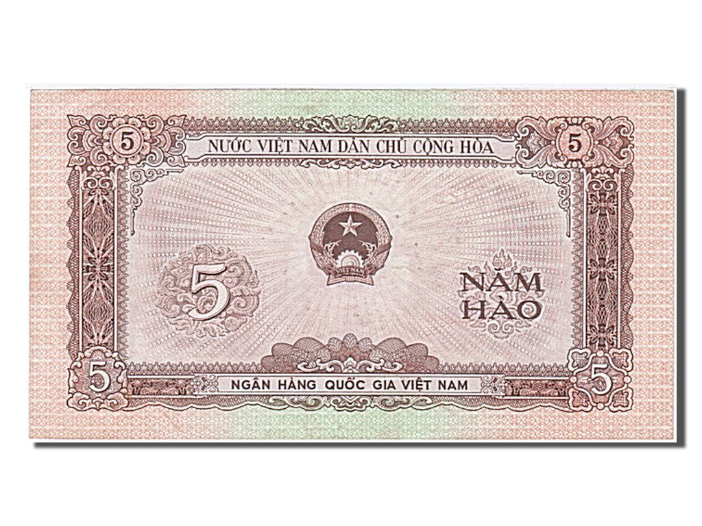 Viet Nam, 5 Hao, 1958, KM #70a, AU(50-53), UN 400299