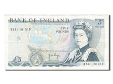Billet, Grande-Bretagne, 5 Pounds, 1971, TTB
