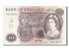 Geldschein, Großbritannien, 10 Pounds, 1970, SS+