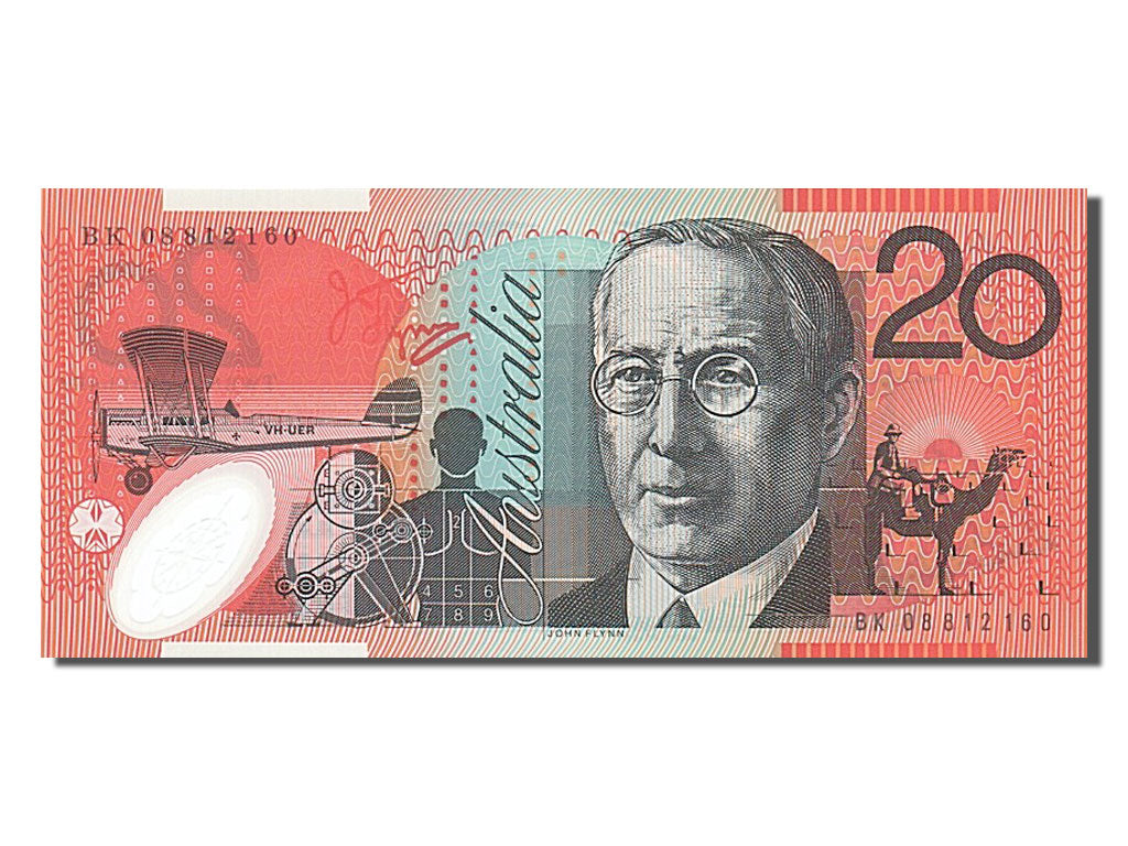 Banknot, Australia, 20 Dollars, 2008, UNC(65-70)
