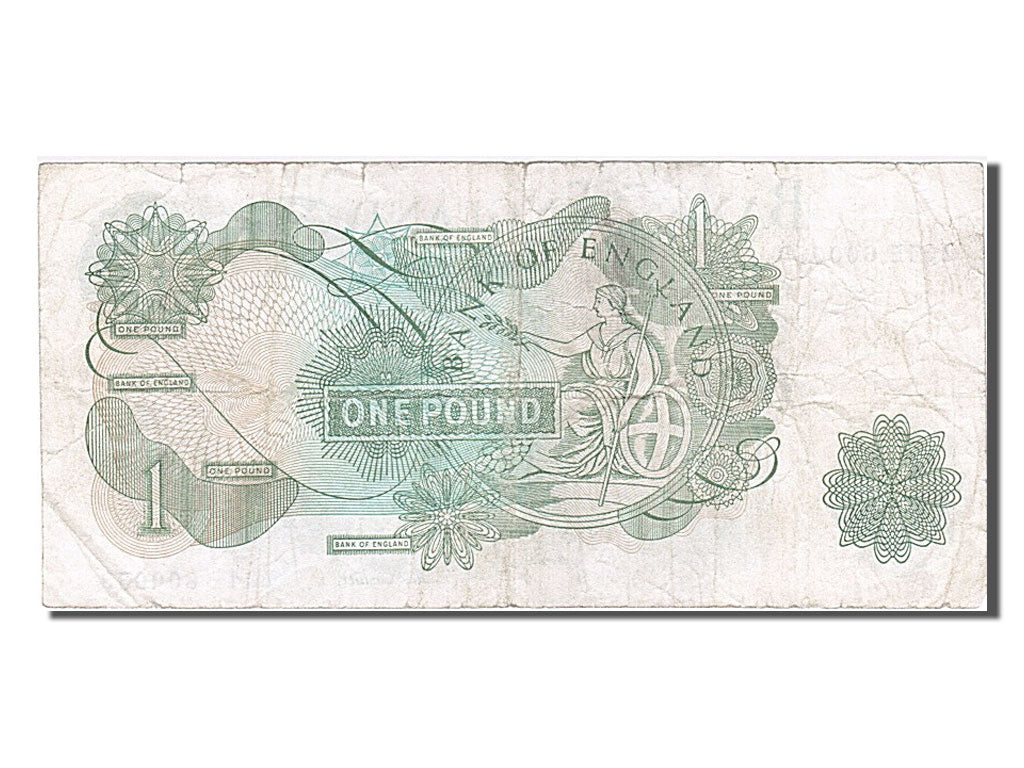 Great Britain, 1 Pound, 1970, KM #374g, VF(20-25), ZO4E 600033