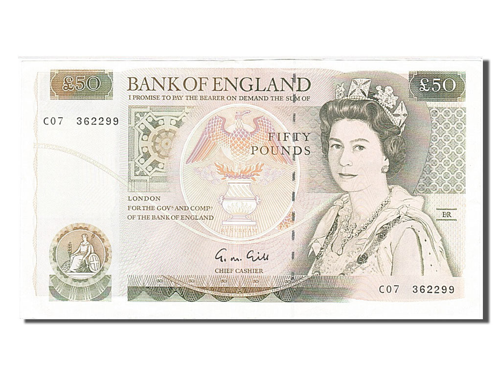 Great Britain, 50 Livres, 1988, UNC(60-62), C07 362299