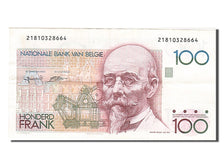 Banknote, Belgium, 100 Francs, 1982, AU(55-58)