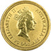 AUSTRALIA, 25 Dollars, 1987, Perth, KM #90, MS(60-62), Gold, 7.75
