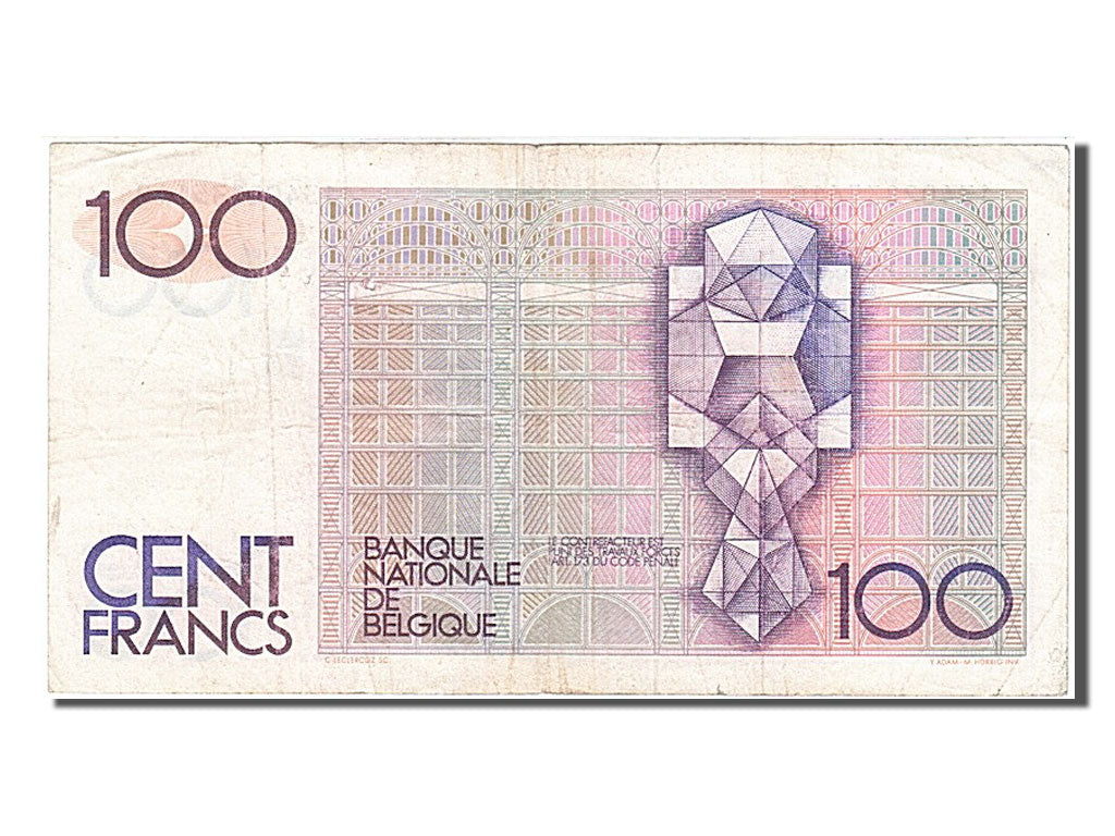 Belgium, 100 Francs, 1978, KM #140a, VF(20-25), 13402835610