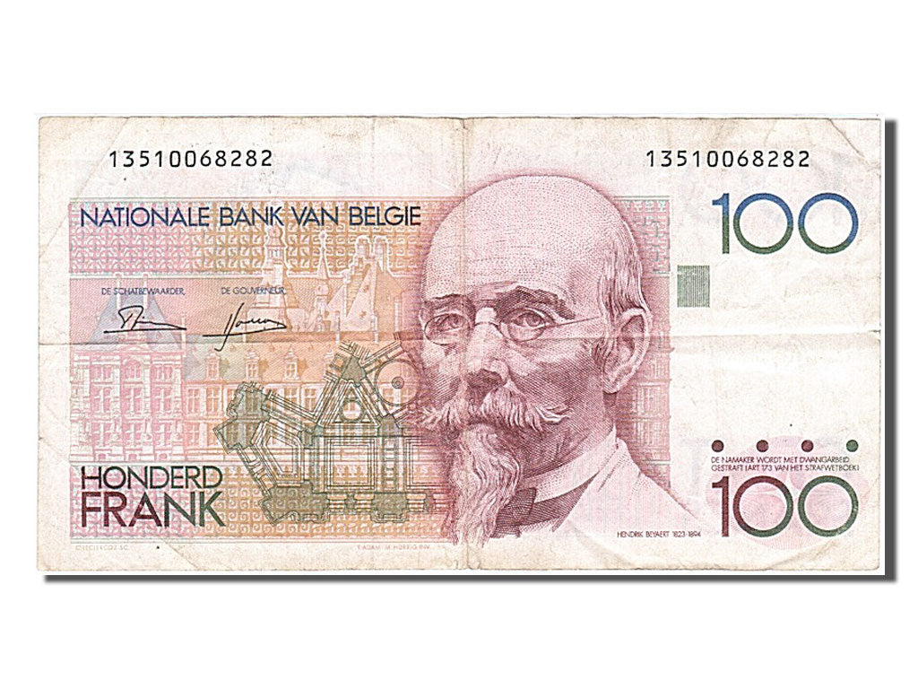 Belgium, 100 Francs, 1982, KM #142a, VF(30-35), 13510068282