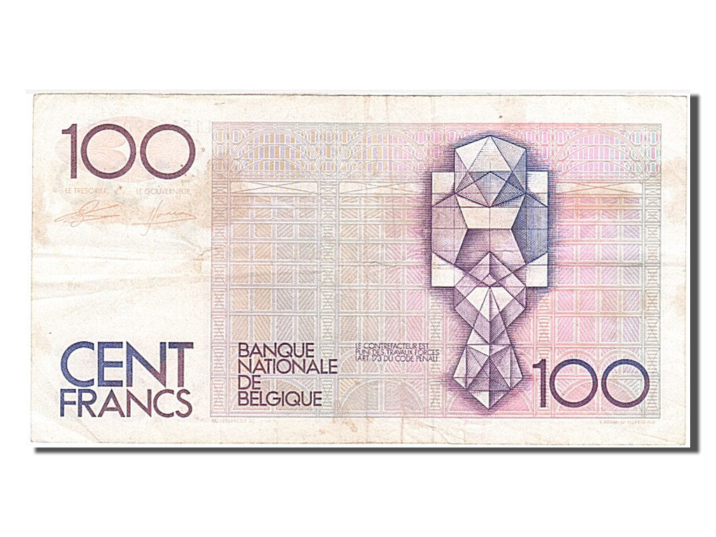 Banknote, Belgium, 100 Francs, 1982, VF(30-35)