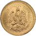 MEXICO, 2-1/2 Pesos, 1945, Mexico City, KM #463, AU(55-58), Gold, 15.5, 2.10