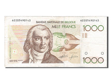 Banknote, Belgium, 1000 Francs, 1980, VF(30-35)