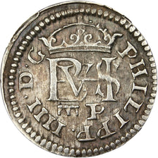 SPAIN, 1/2 Real, 1/2 Croat, 1627, Segovia, KM #88, AU(55-58), Silver, 1.54