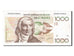 Banknot, Belgia, 1000 Francs, 1980, AU(55-58)