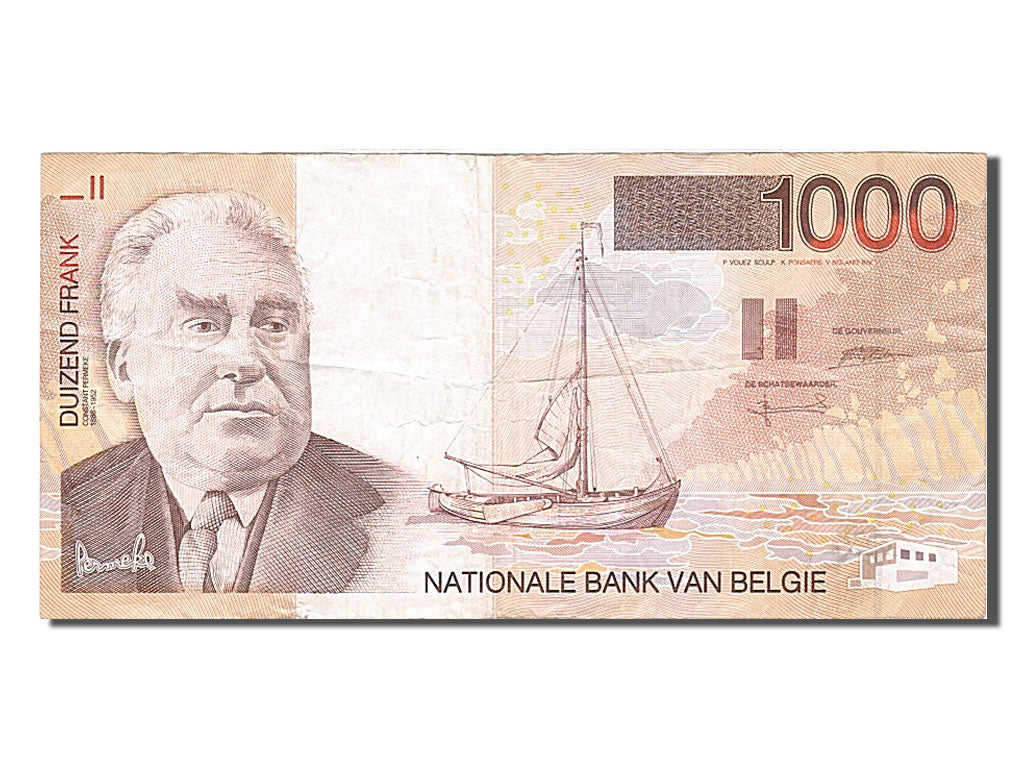 Belgium, 1000 Francs, 1997, VF(30-35), 51150047719