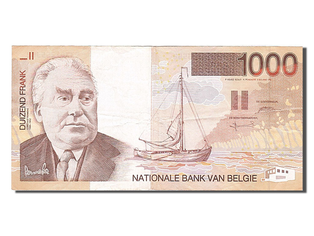 Belgium, 1000 Francs, 1997, EF(40-45), 53301295562