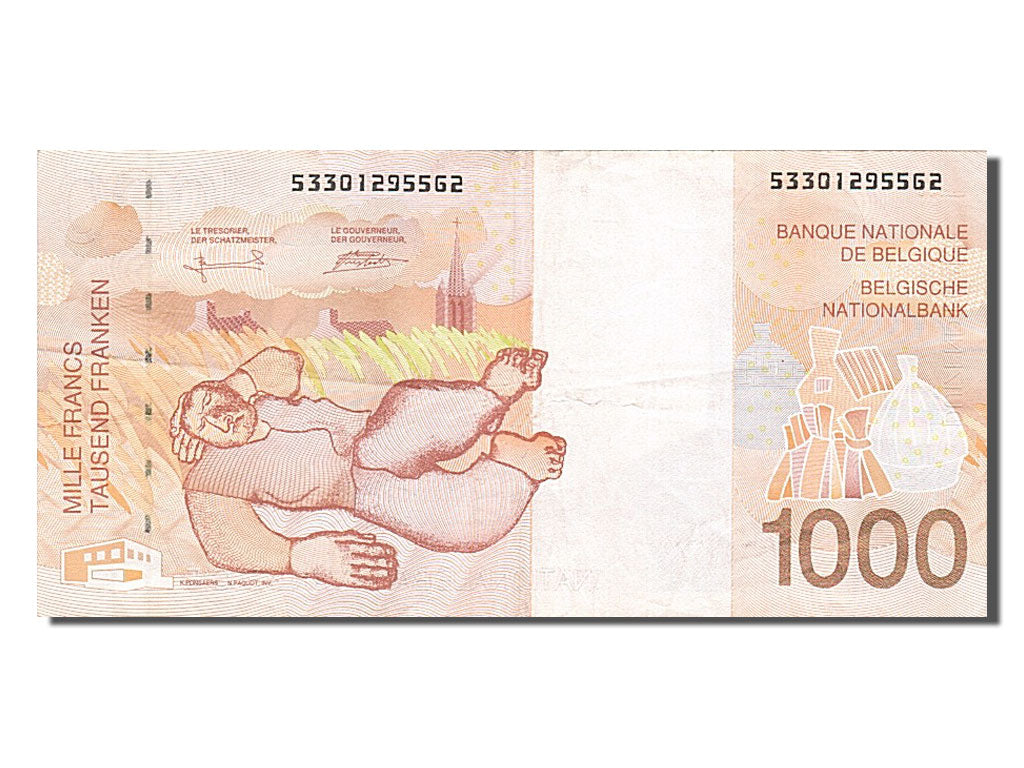 Belgium, 1000 Francs, 1997, EF(40-45), 53301295562