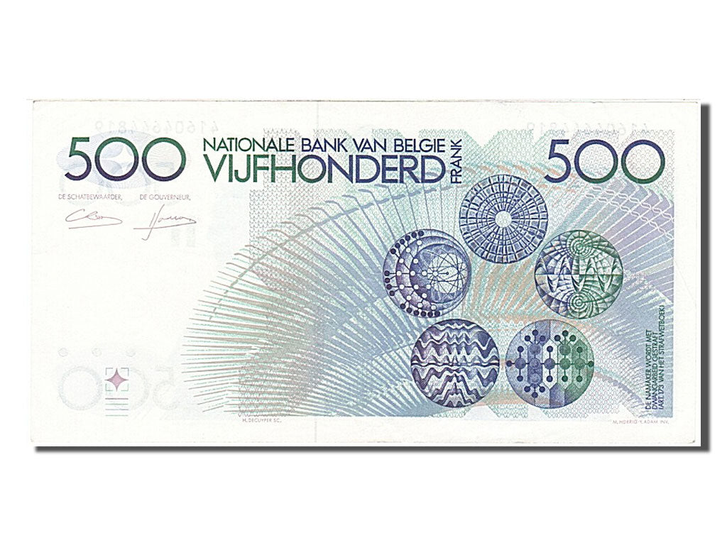 Belgium, 500 Francs, 1982, KM #143a, UNC(60-62), 41604644819