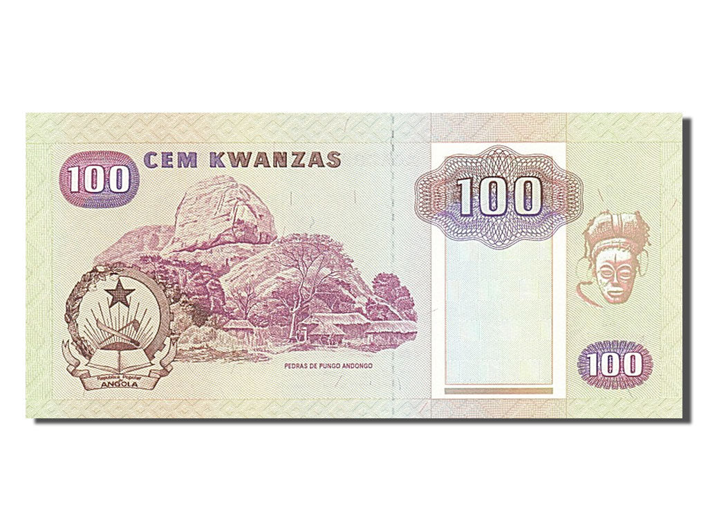 Angola, 100 Kwanzas, 1991, KM #126, 1991-02-04, UNC(65-70), AA9802772