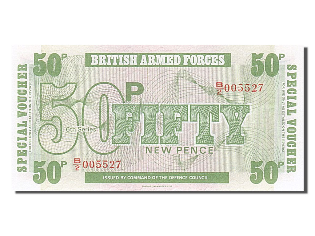 Banknote, Great Britain, 50 New Pence, 1972, UNC(65-70)