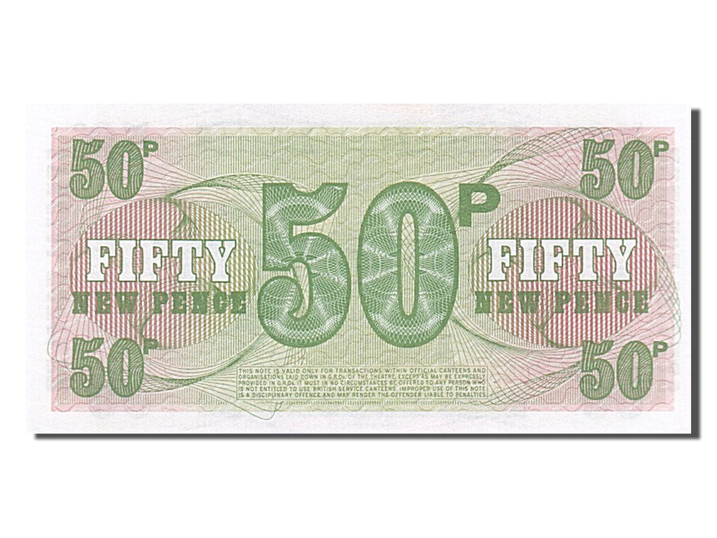 Banknote, Great Britain, 50 New Pence, 1972, UNC(65-70)